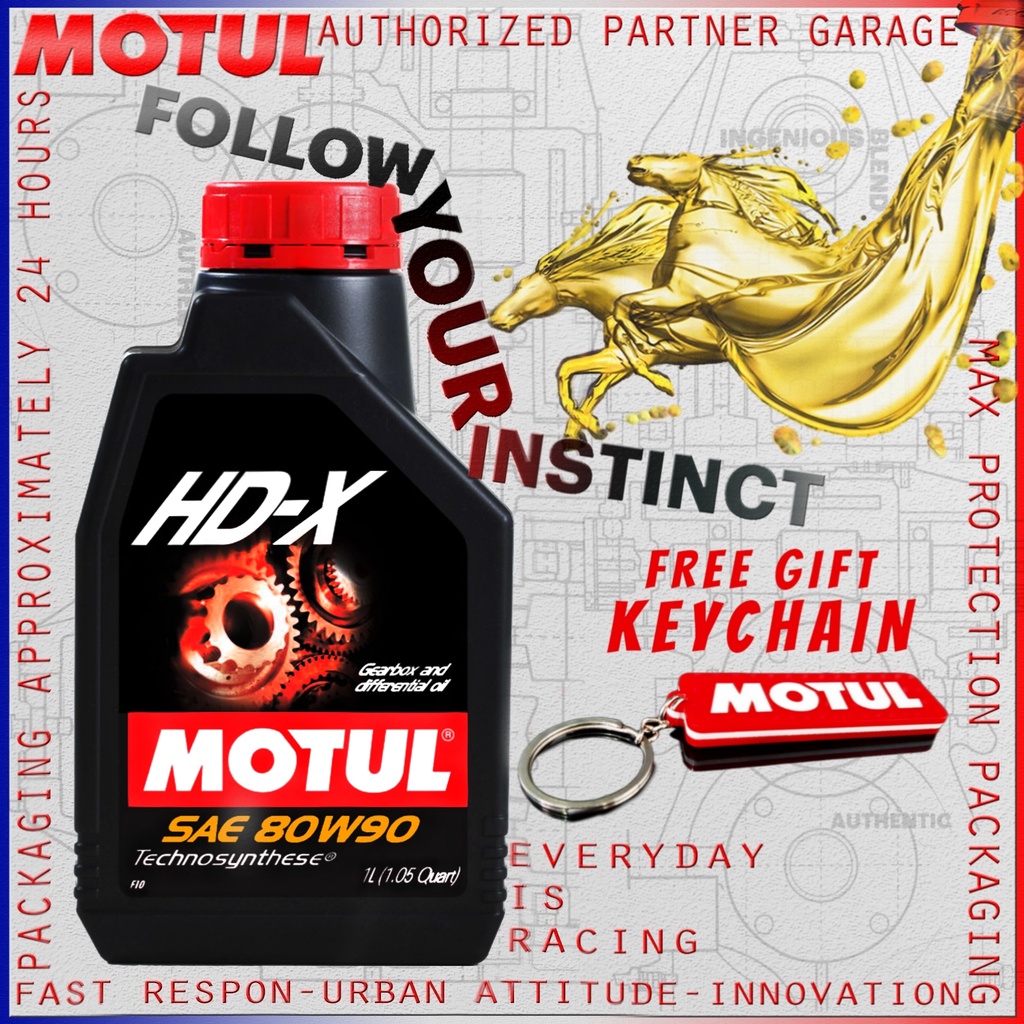 MOTUL HDX 80W90 1L OLI TRANSMISI MOBIL IMPORT BERKUALITAS