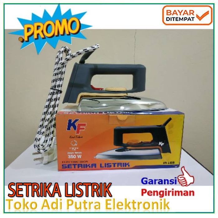 Setrika Listrk KF Setrika stainles Model Philips HD-1172 Anti Lengket