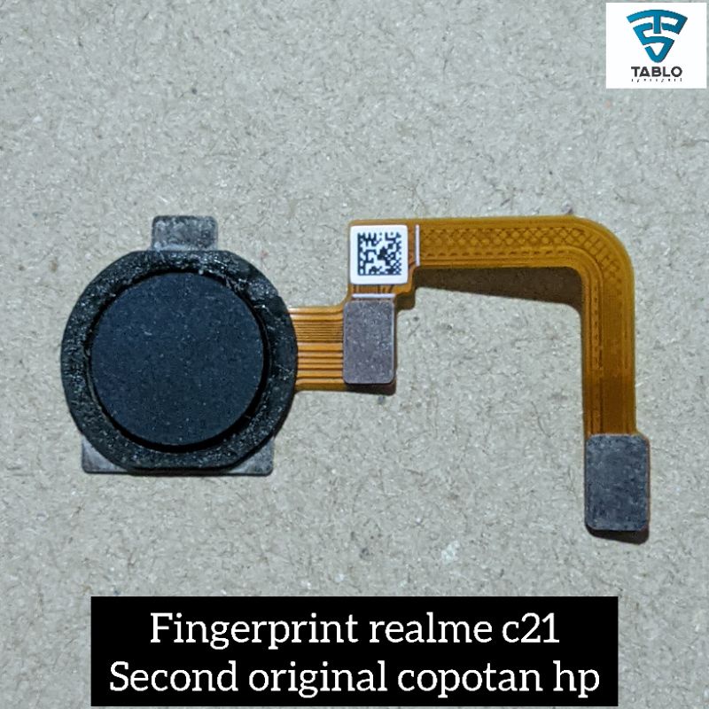 FINGERPRINT REALME C21Y SECOND ORIGINAL COPOTAN HP NORMAL GARANSI ✅