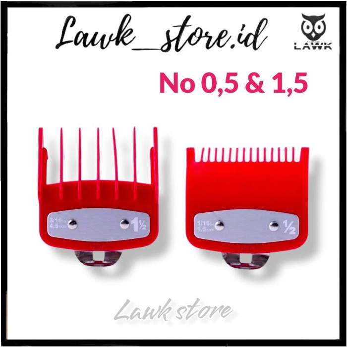 WAHL HTG SEPATU MESIN CUKUR RAMBUT 0,5 & 1,5 COMB WAHL SEPATU UKURAN