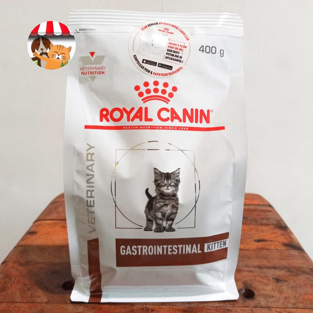 Royal Canin Gastro Intestinal Kitten 400gr - Makanan Anak Kucing