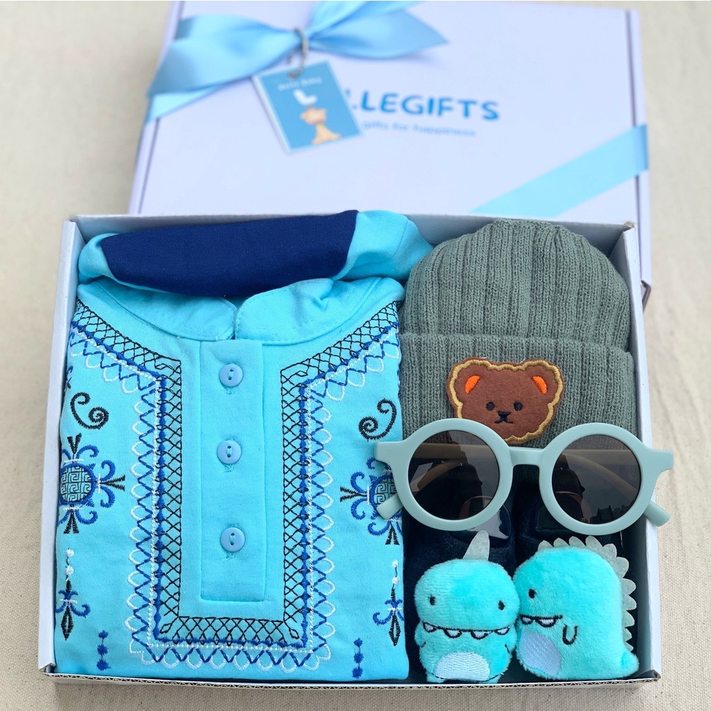 Koko Hampers Kado Bayi Lebaran Ramadan Hamper Baby Girl Boy Kado Hadiah Lahiran Ramadhan Idul Fitri Perempuan Laki Laki Gift Set Newborn Babygift Perempuan Laki-Laki Parcel Box Kotak Premium Eksklusif Lillegifts