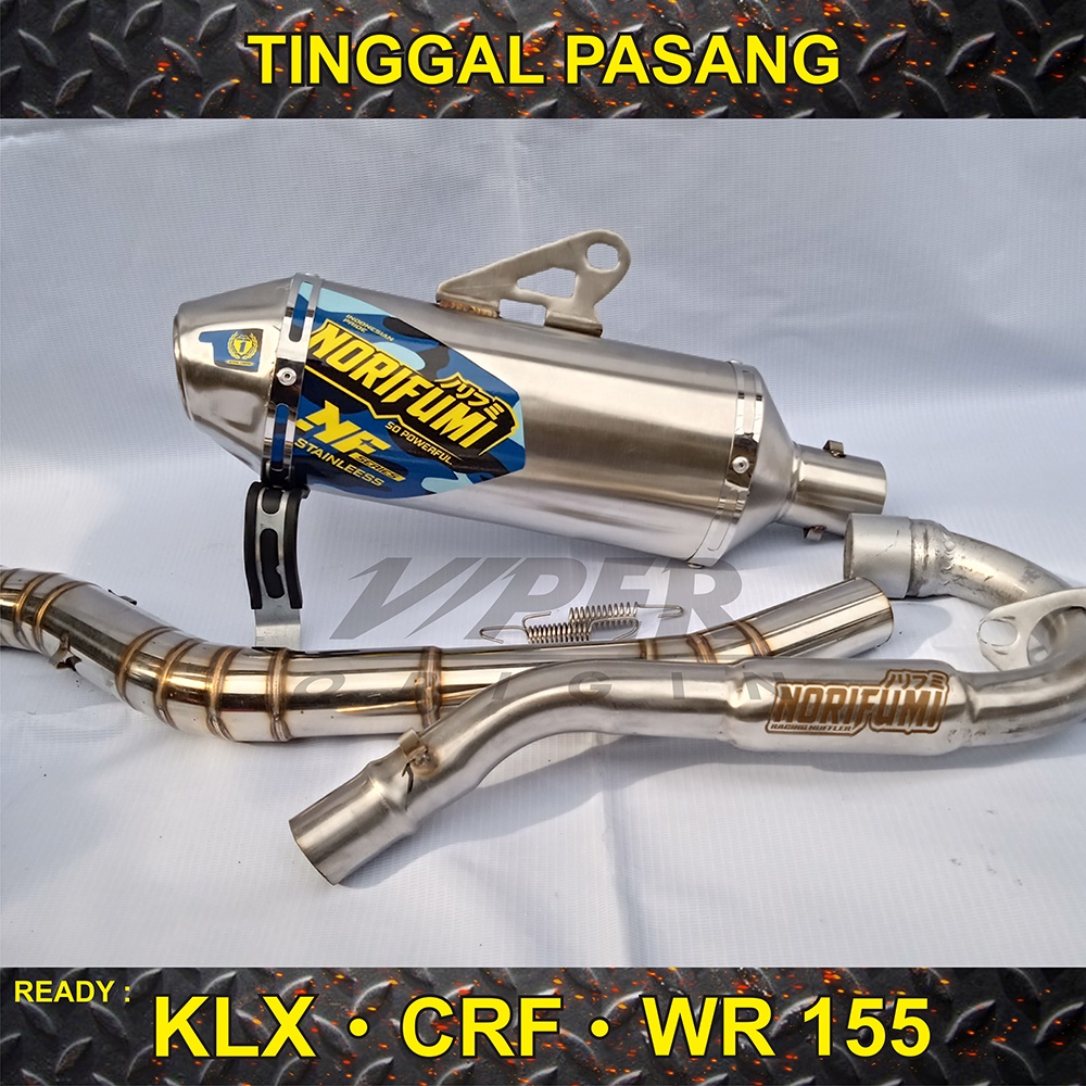 Knalpot klx 150 knalpot motor tril motocross knalpot racing knalpot klx 150 crf 150 wr155