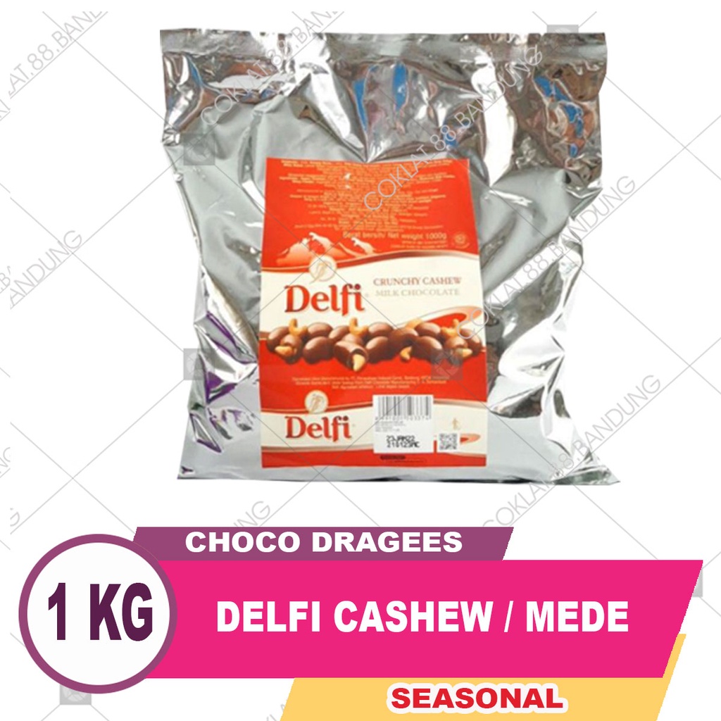 

DELFI MEDE 1KG, COKLAT DELFI MEDE CASHEWS 1 KG, COKELAT DELFI MEDE KILOAN BULK 1 KILO GRAM