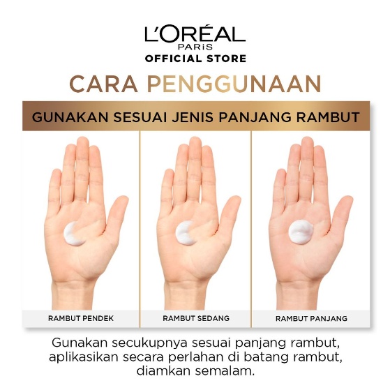 L’Oréal Paris ELSEVE Hyaluron SERIES - (Hyaluronic Acid 72 Jam Mengunci Hidrasi Rambut) Loreal