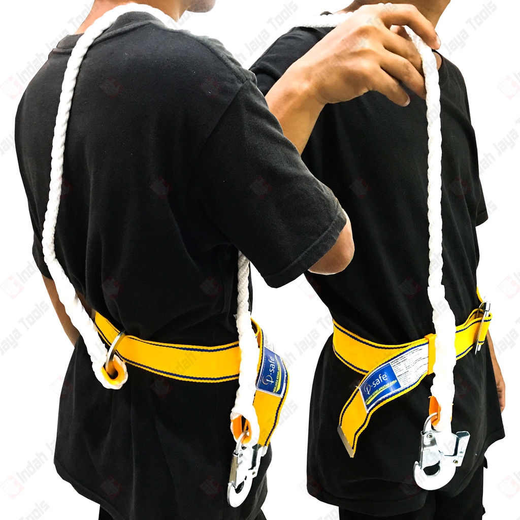 I-SAFE Safety Belt KECIL Single Hook Sabuk Pengaman Harness