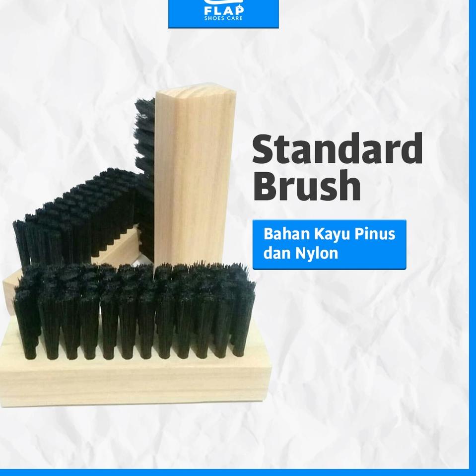 Populer Flap Shoes Care - Standard Brush