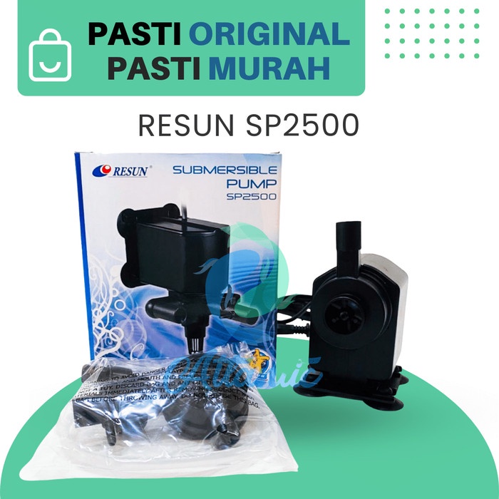 Terlaris Aerator Resun Sp 2500 Pompa Aquarium Pompa Celup Aquarium Pompa Hidroponik
