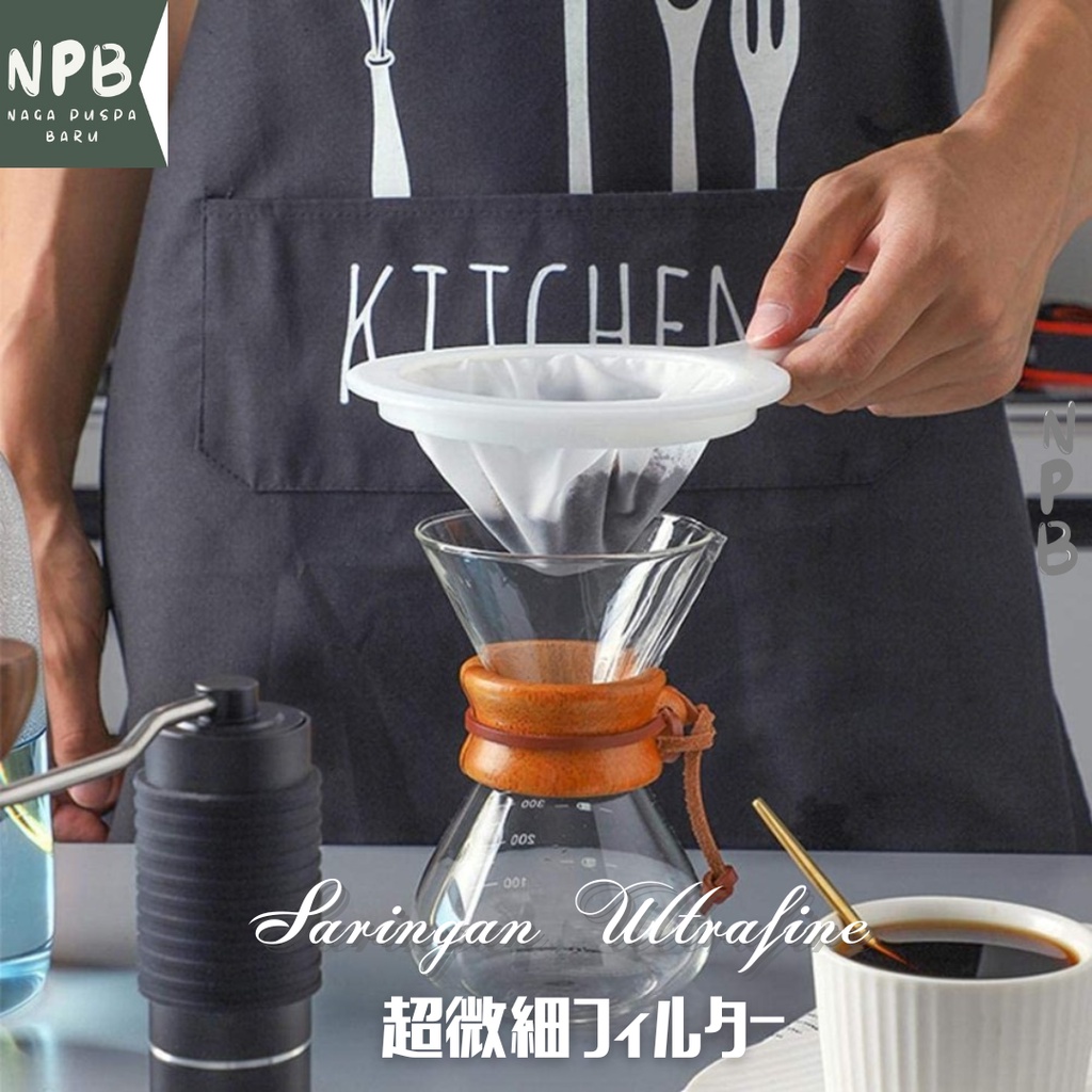 Saringan Ultrafine Kain Nilon Susu Kedelai / Kopi / Teh / Jus 200 Mesh - Saringan Kain Susu kedelai