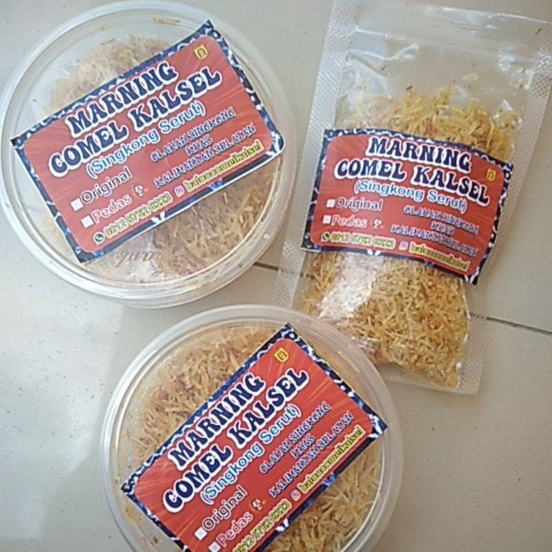 

MARNING SINGKONG KHAS BANJAR KEMASAN POUCH