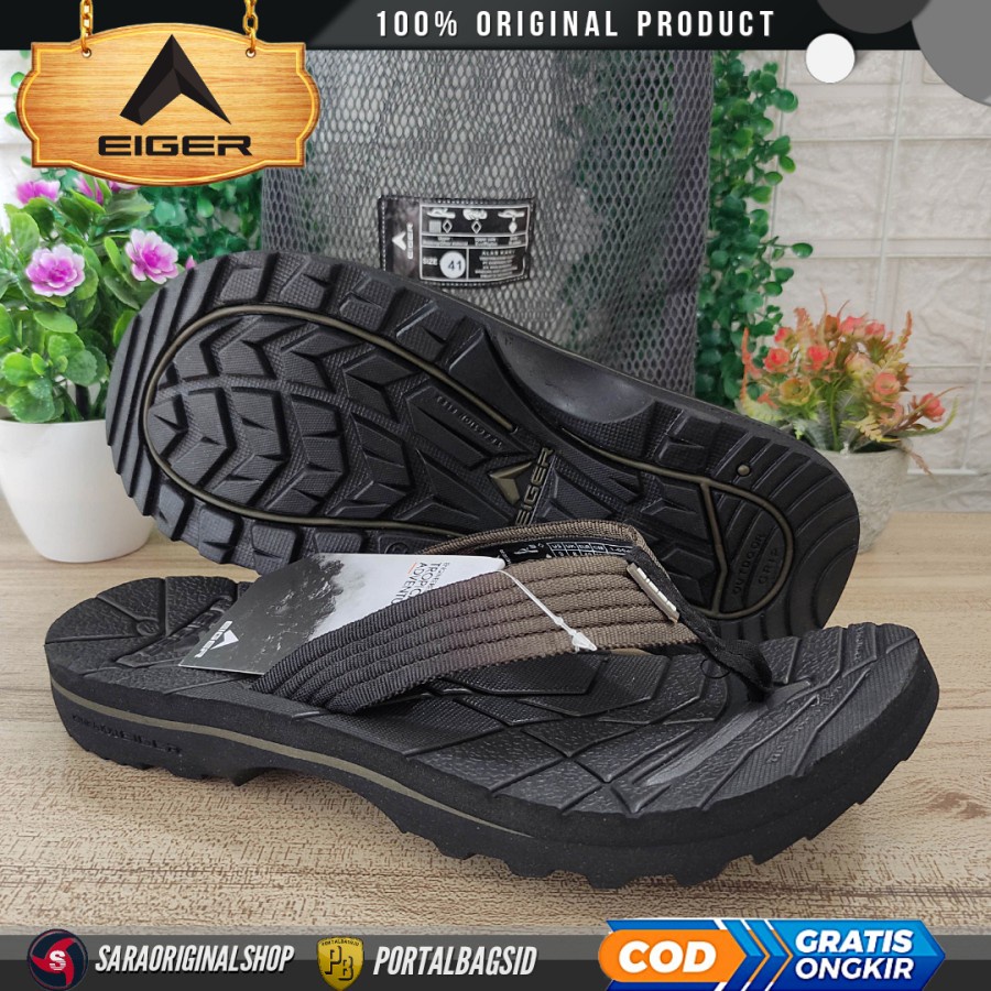 ORIGINAL Sandal eiger002 Gunung Mustang Ngabisin Pria