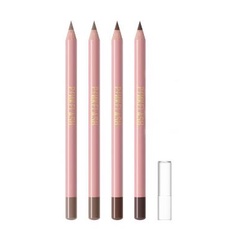 ^ KYRA ^ Pinkflash Pensil Alis Waterproof Eyebrow Longlasting Durable Pigmented Soft Pencil Pink Flash