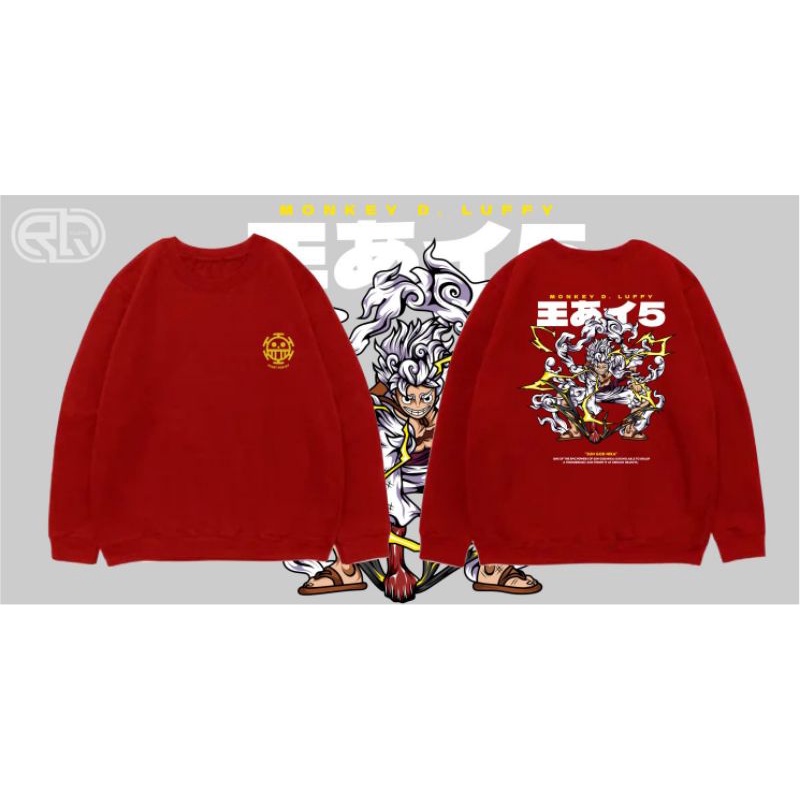 Crewneck one piece / Crewneck monkey luffy / anime / one piece