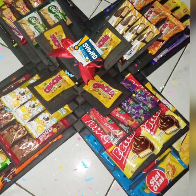 

♧ Explosion box 4 layer+ pull out money ukuran besar ✷