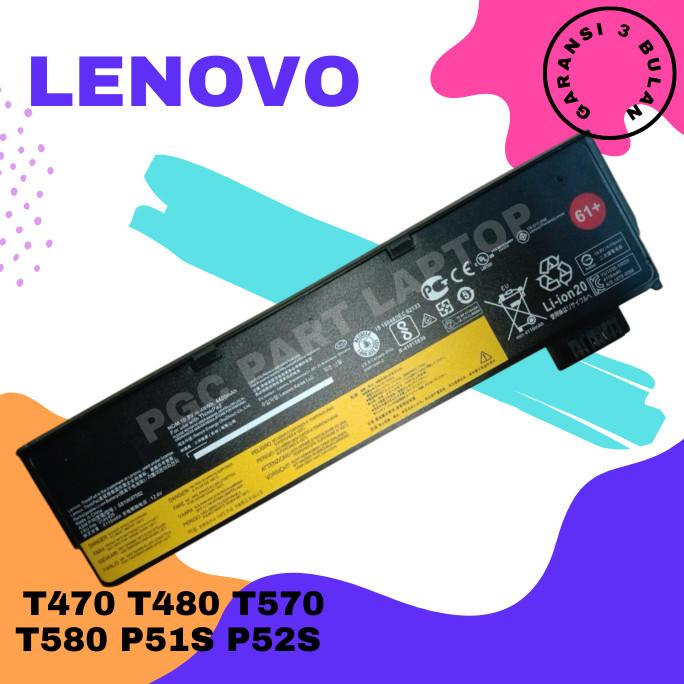 Baterai Lenovo ThinkPad T570 T480 T470 61+
