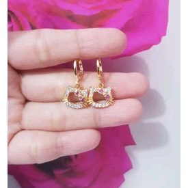 Anting Xuping Kitty lapis emas gold831