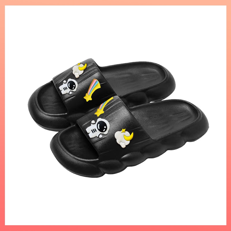 Sandal jelly wanita awan import terbaru 2023 Sandal selop karet wanita korean style Sandal slop wanita rumah anti slip untuk kamar tidur