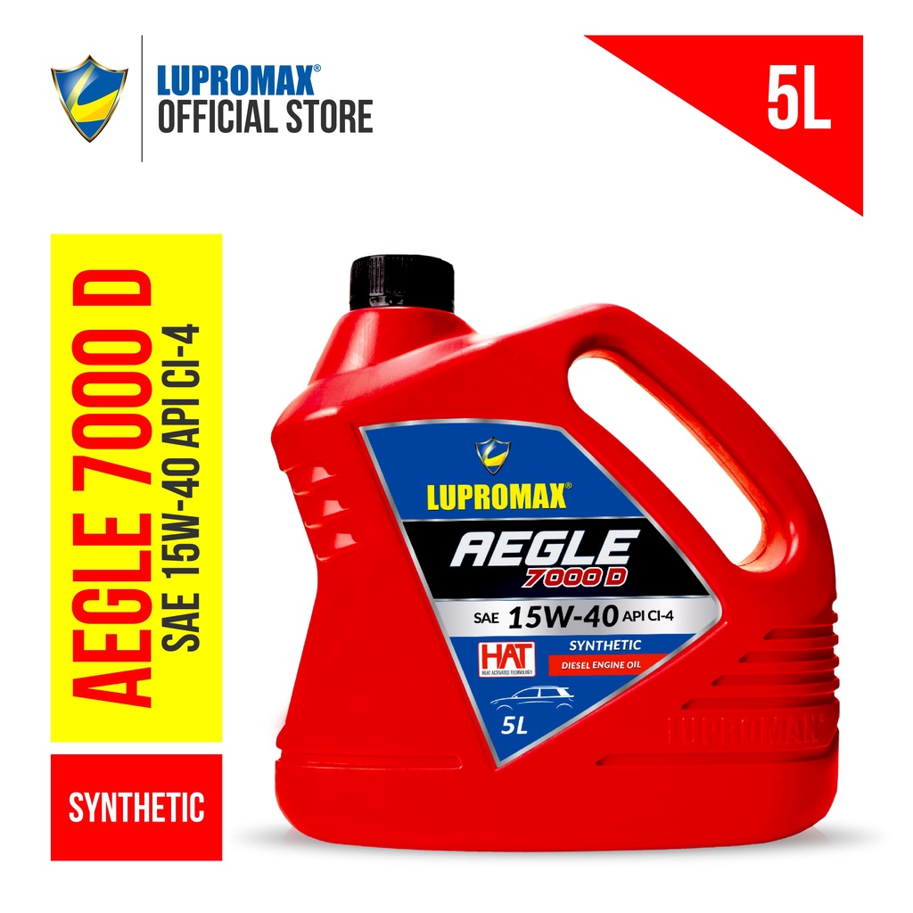 Lupromax Aegle 7000 D 15W-40 Oli Mesin Diesel - 5 Liter