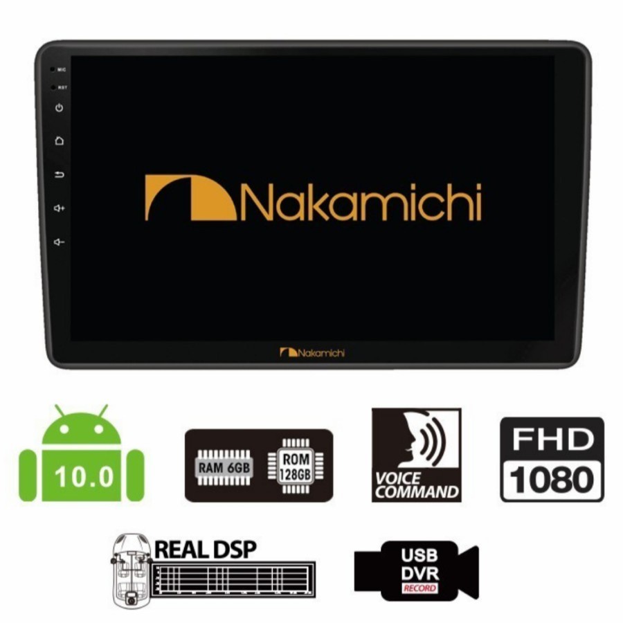 HEAD UNIT ANDROID NAKAMICHI ELITE PRO 9/10 6/128GB