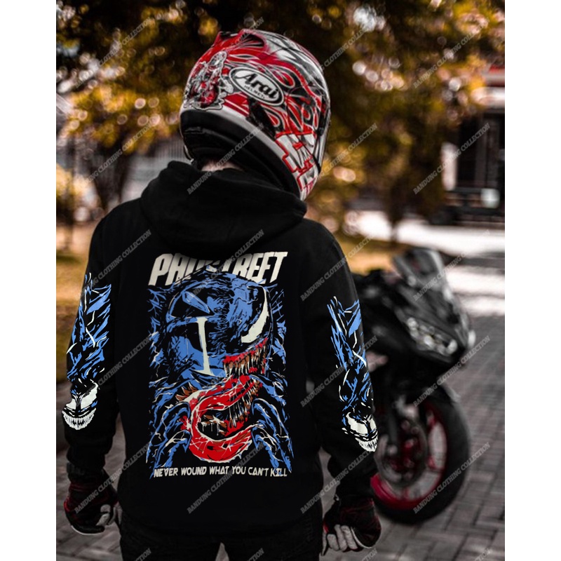 Jaket Hoodie Prostreet Venom Bahan Katun Tebal Prostreet Pria wanita / Hoodie Sunmori Prostreet Venom