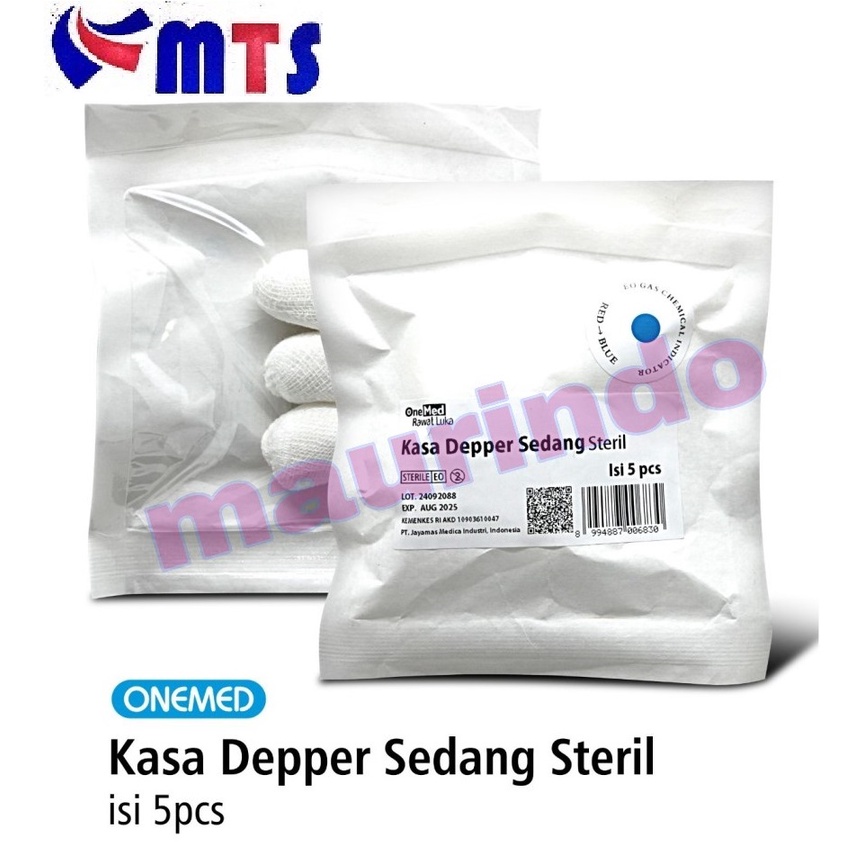 COD - Onemed Kasa Depper SEDANG Steril Dental Pak Isi 5 Pcs