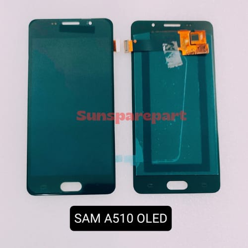 LCD TOUCHSCREEN SAMSUNG GALAXY A510 / A510F / A5100 / A5 2016 OLED SMALL GLASS / LAYAR TIDAK FULL NEW - COMPLETE
