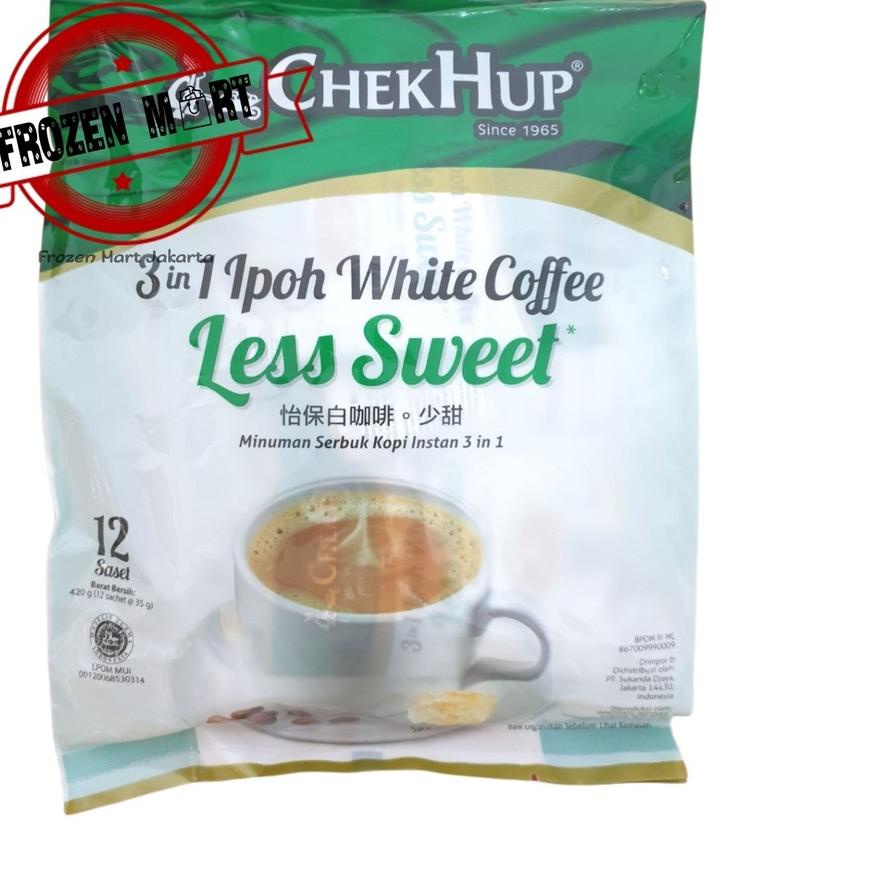 

☋ Chek Hup Ipoh Whitte Coffee Less Sweet Sugar / Chek Hup Ipoh Less Sugar 420gr ➸