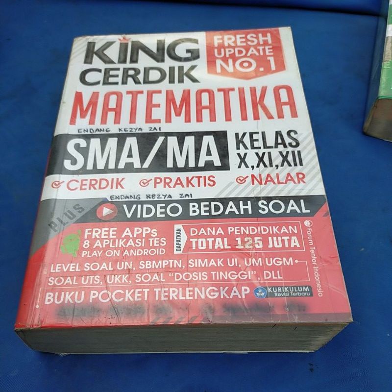 buku king cerdik matematika