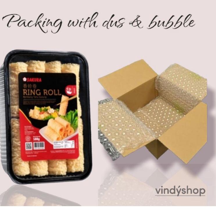 

【F⚡ASH SALE✅】 RING ROLL KULIT KEMBANG TAHU GULUNG | RINGROLL | HOTPOT STEAMBOAT SHABUSHABU BELL ROLL