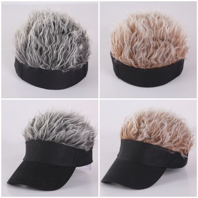 TOPI UNIK WIG RAMBUT COSPLAY TOPI PRIA WANITA RAMBUT PALSU