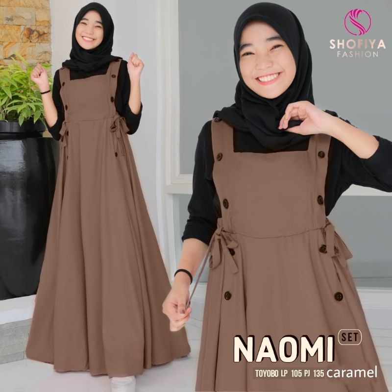 Naomi Set Ori Shofiya / Gamis anak ori shofiya / Setelan anak shofiya