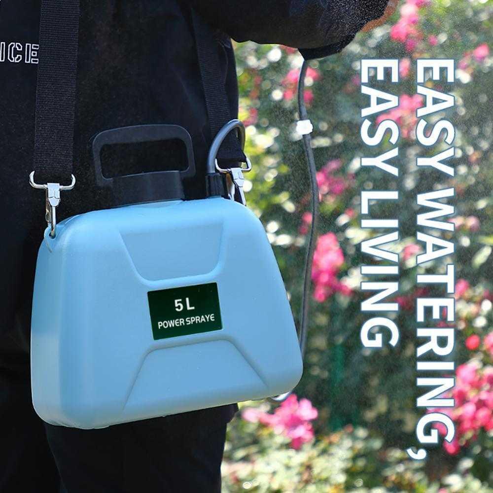 Semprotan Gendong Elektrik Sprayer Shoulder Type 5 Liter - MX5L - Blue/Black