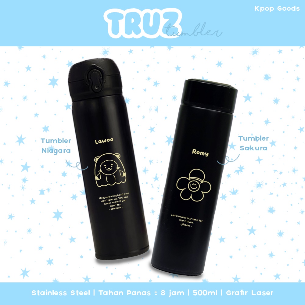 PRE ORDER!! Tumbler TREASURE TRUZ Quotes Member