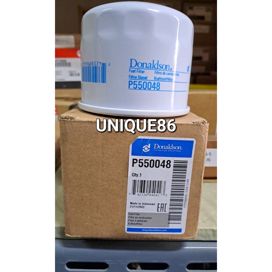 FUEL FILTER P550048 FILTER SOLAR P550048 DONALDSON