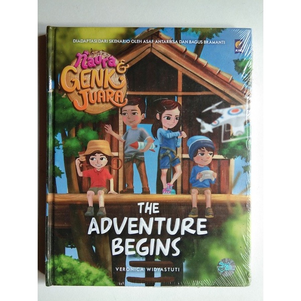 Buku Anak Naura dan Genk Juara: The Adventure Begins - Hard Cover Penerbit KPG ORIGINAL