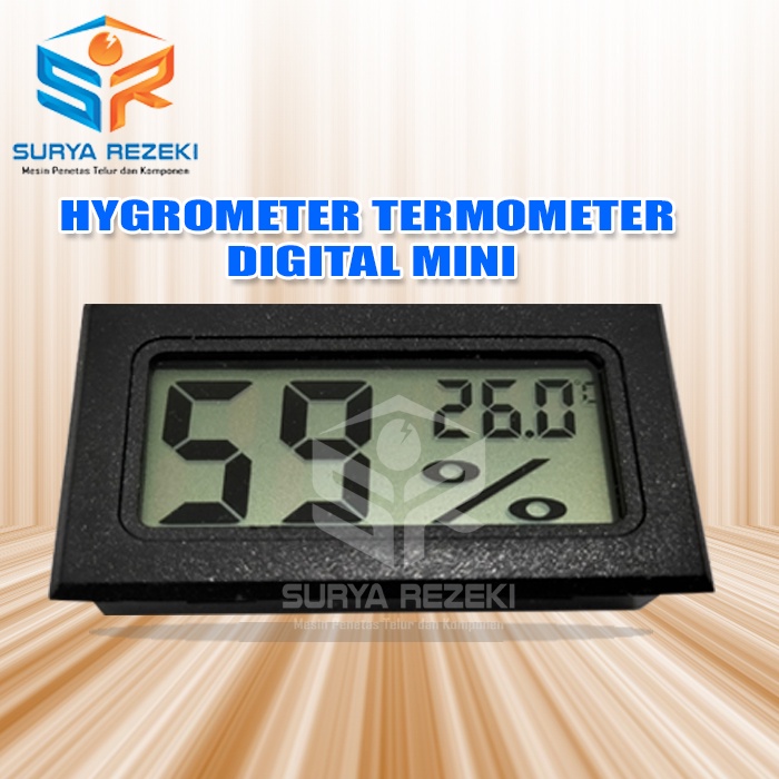 termometer digital thermometer digital Higrometer digital mini Mesin Tetas telur / penetas telur