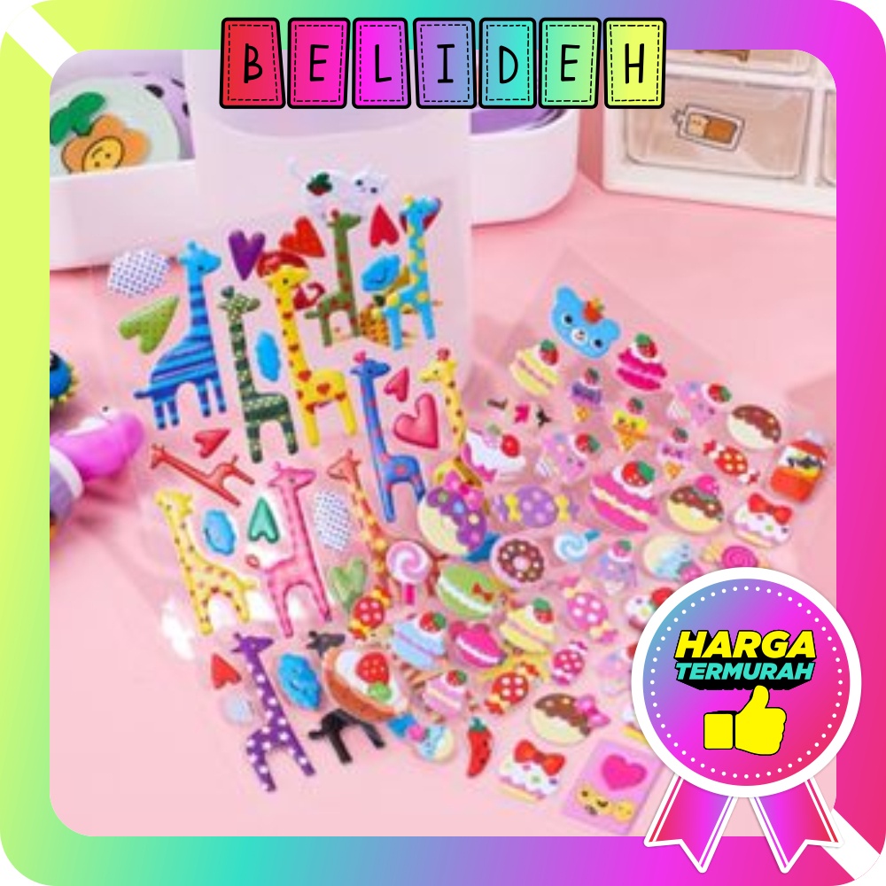 

☛BELIDEH☚ Stiker Anak 3D Timbul S057