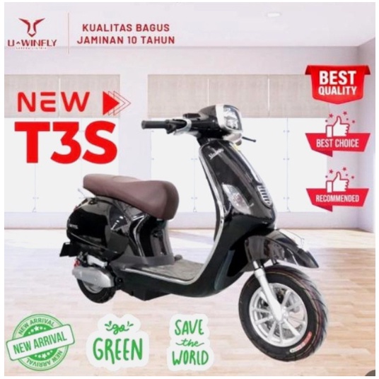Sepeda Motor Listrik UWinfly T3S