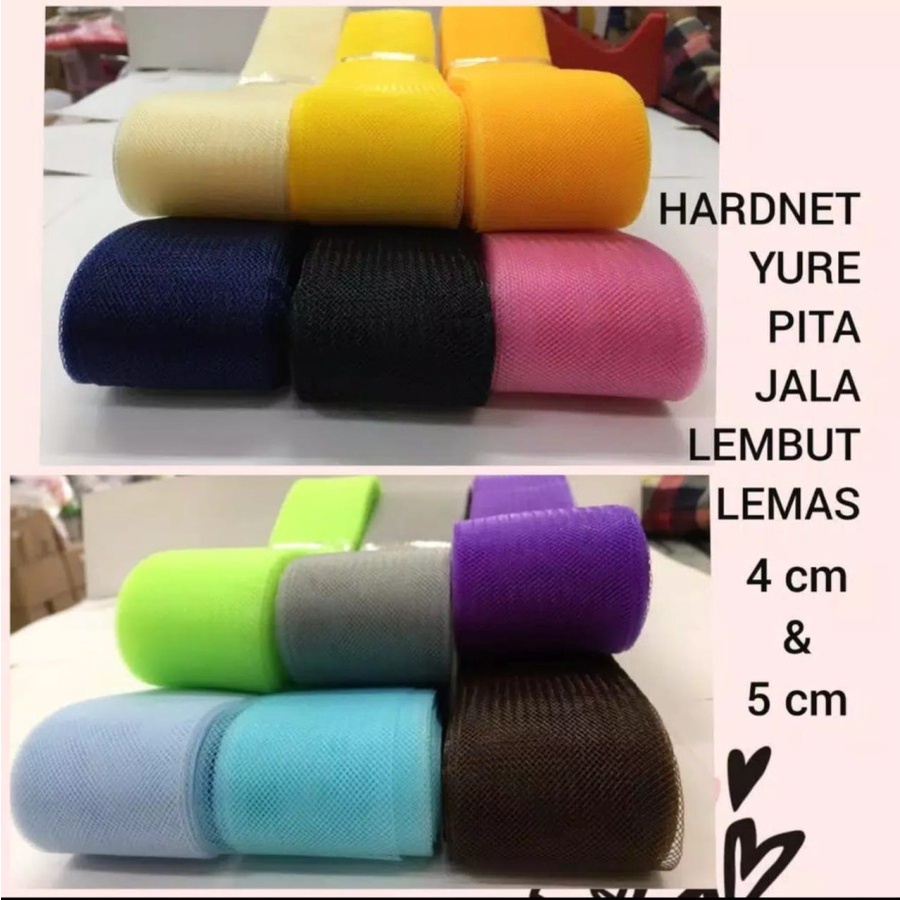 

10 YARD - 4 CM & 5 CM HARDNET | YURE PITA JALA LEMBUT LEMAS | HORSEHAI