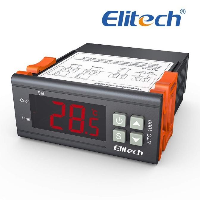 Elitech Stc1000 Thermostat Ori Termostat Digital Stc-1000 Termometer