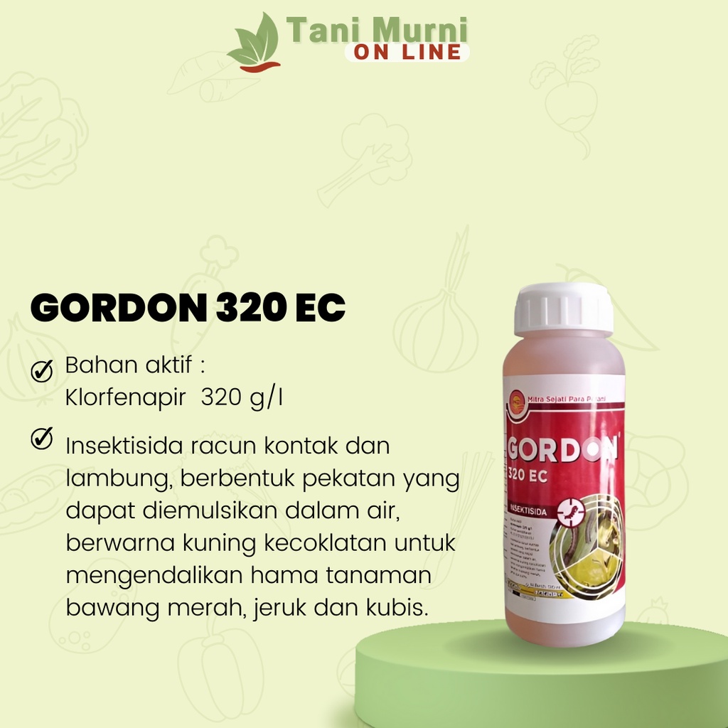 Insektisida Untuk Ulat Gordon 500 ml