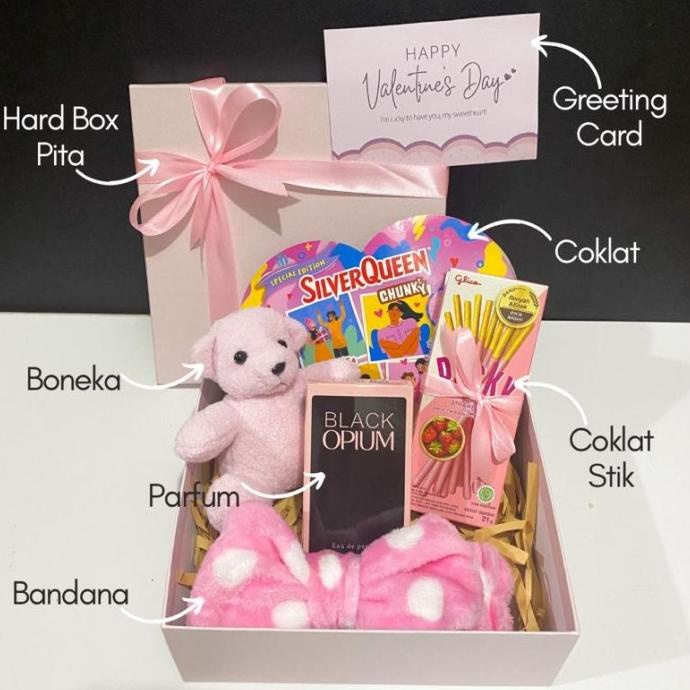 

BOX HAMPERS [B2321]HAMPERS GIFT BOX VALENTINE DAY/KADO ANNIVERSARY/KADO PACAR/KADO EL09I09A82L