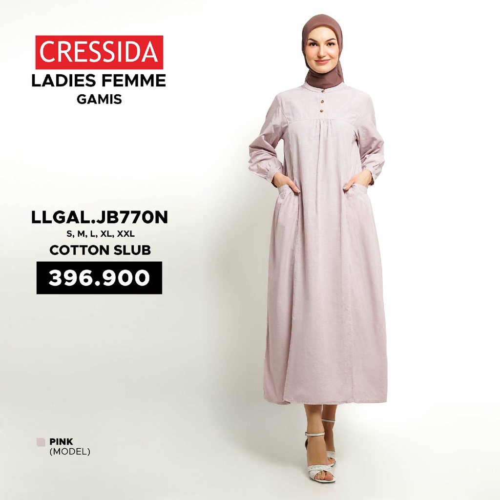 Cressida Ladies Baju Gamis Wanita - LLGAL.JB770N