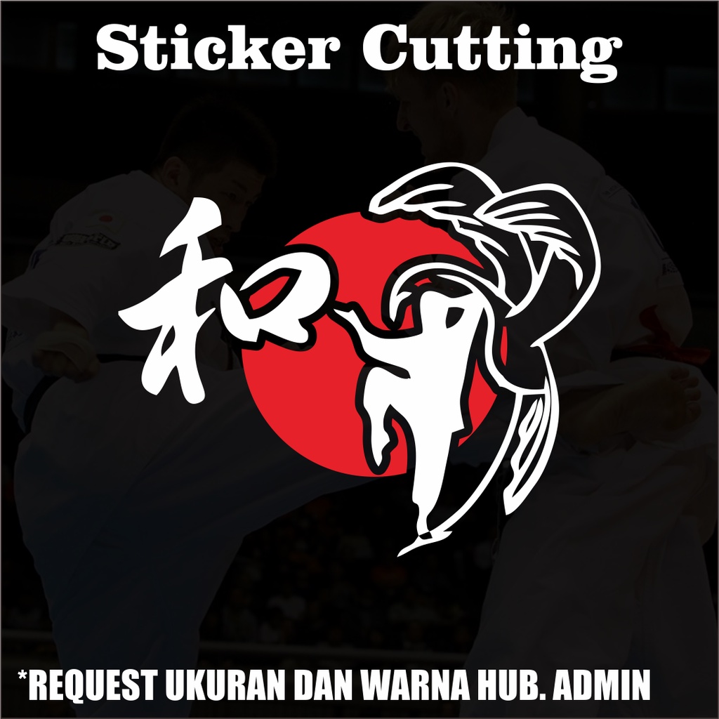 Stiker Cutting Kyokushi Shinyoku / Sticker Cutting