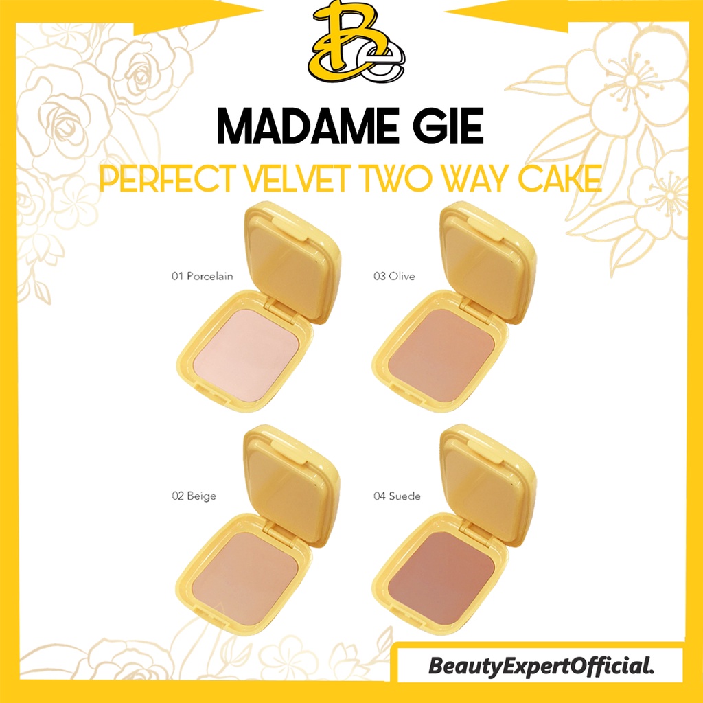 ⭐️ Beauty Expert ⭐️ Madame Gie Perfect Velvet SPF 30 Two Way Cake - MakeUp Bedak Padat