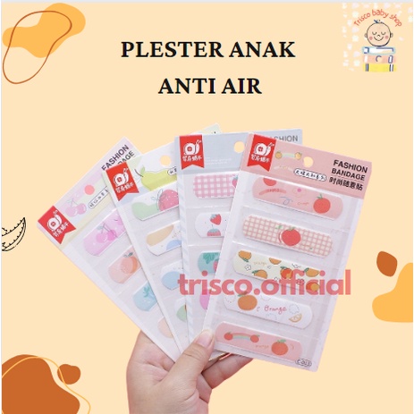 Hansaplas Plester Anti Air Anak Karakter Bening Plester Korea