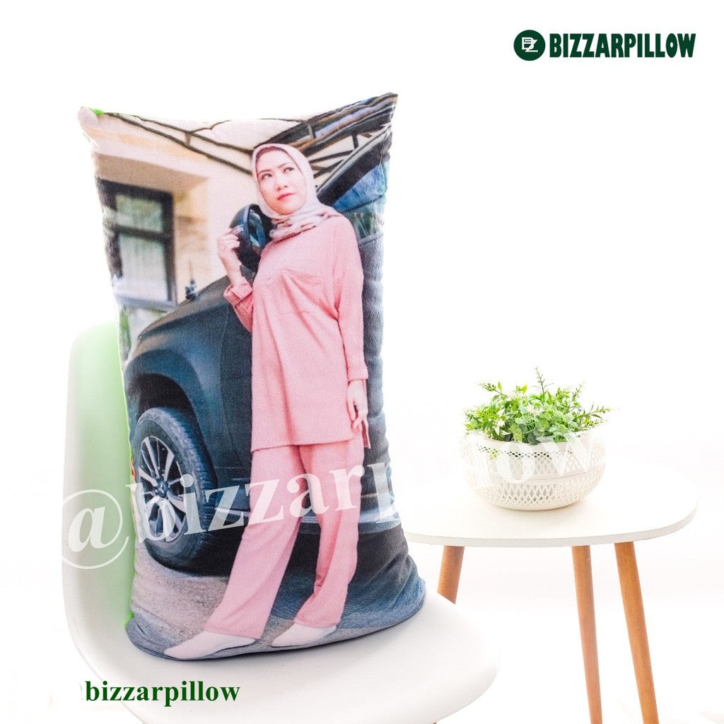 Bizzarpillow Bantal Foto Custom Fullprint 40x80 cm BZ024