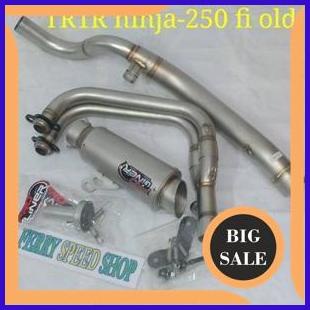Knalpot tr1r short titan Ninja 250 fi old / proliner tr1r tr1 r Ninja 250 fi old - Pro liner Ninja 2