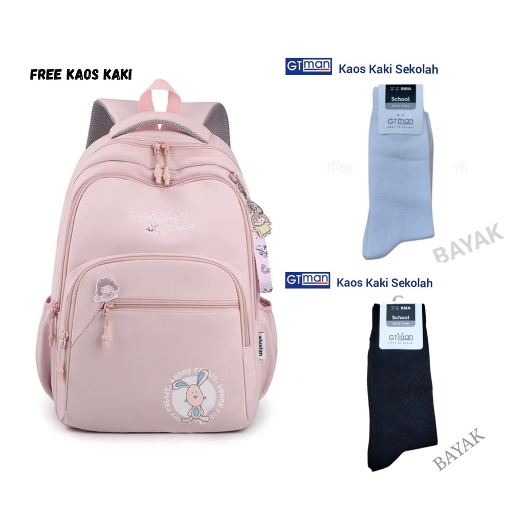 COD Tas Sekolah Anak Perempuan Laki Laki Sd Smp Sma Ransel Kerja ORIGINAL Tas Sekolah Anak Laki BackPack IMPORT