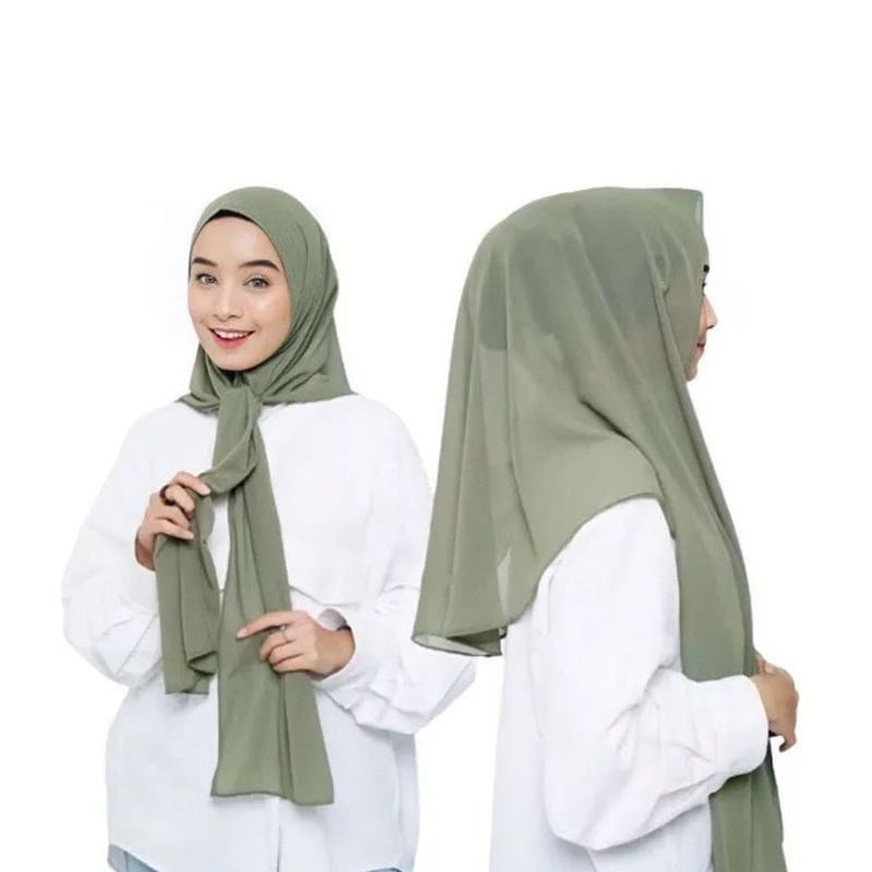 Jilbab Pashmina Babydoll 180cm Jl01